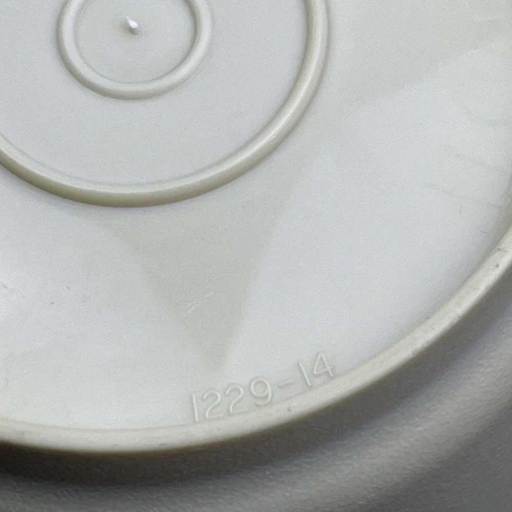 VTG Tupperware 1229-14 Tan‎ Storage Container No Lid Kitchen Canister
